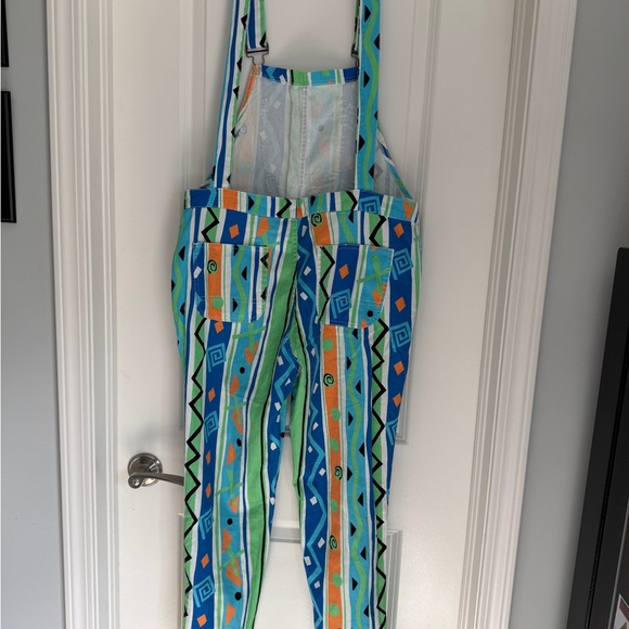 Colorful Geometric Overalls - Picture 3 of 4